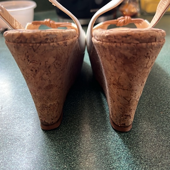 Christian Louboutin Cork Wedge Heels 38 - Picture 8 of 11